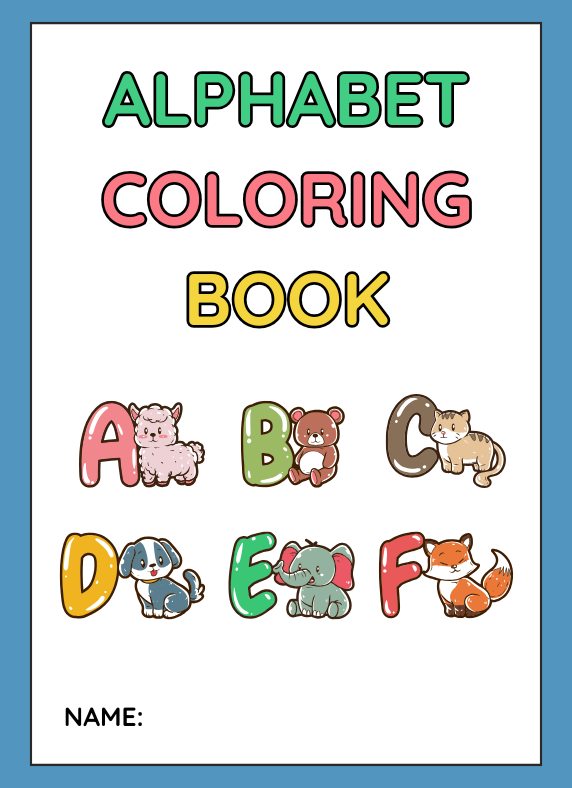 Alphabet Coloring Book